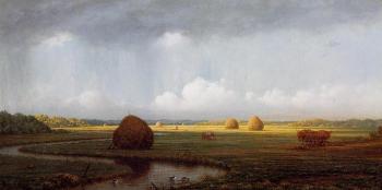 馬丁 約翰遜 赫德 Sudden Shower, Newbury Marshes 馬丁 約翰遜 赫德 Sudden Shower, Newbury Marshes